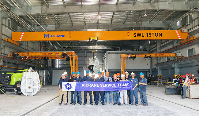 after-sales service for light duty overhead crane